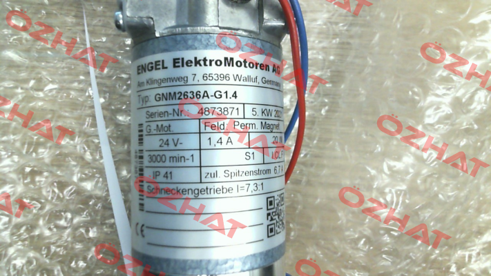 GNM2636A−G1.4 Engel Motor