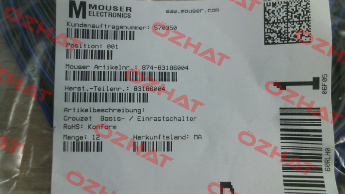 83186004 Crouzet