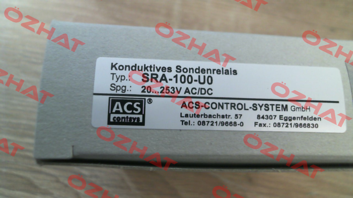 SRA-100-U0 Acs Control-System