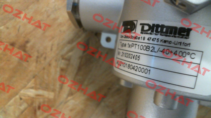 Art.-Nr. 4,18,04,31 Type PT100 Dittmer