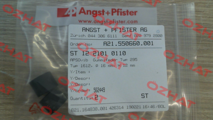 12.2101.0110 Angst-Pfister