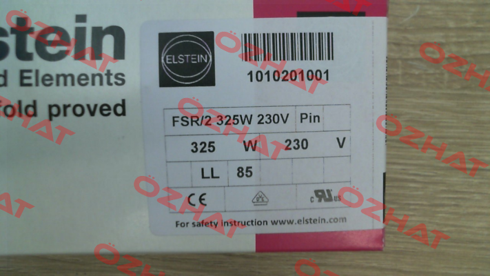 FSR/2 325 W 230 V Elstein