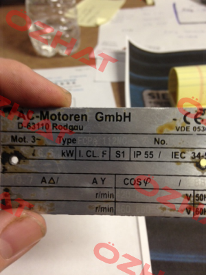IE2AC11MC207  AC Motoren