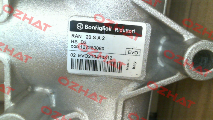 127250060 / RAN 20 S A 2 HS B3 Bonfiglioli