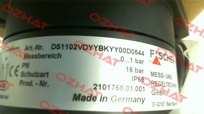 DS1102VDYYBKYYOOD0544 Fischer