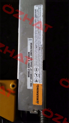 Stapling tongue for 438S2 & 438S2R   Bostitch