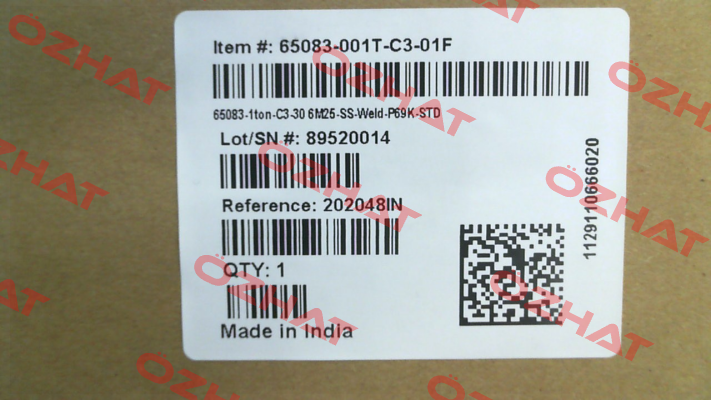 Typ: 65083-1t-C3-3124M Sensortronics