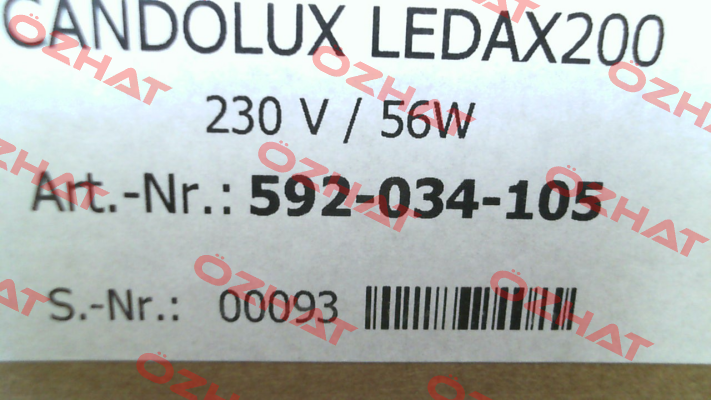 592-034-105 Techmalux