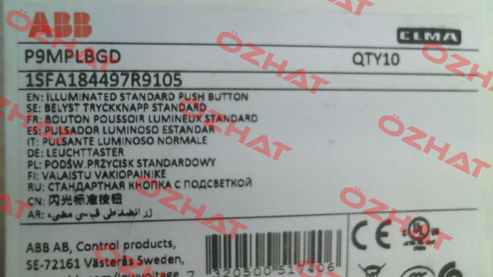 P9MPLBGD Cema (General Electric)