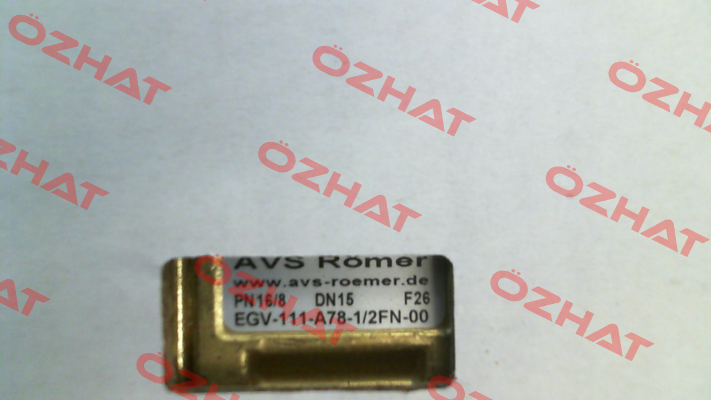 EGV-111-A78-1/2FN-00 Avs Römer