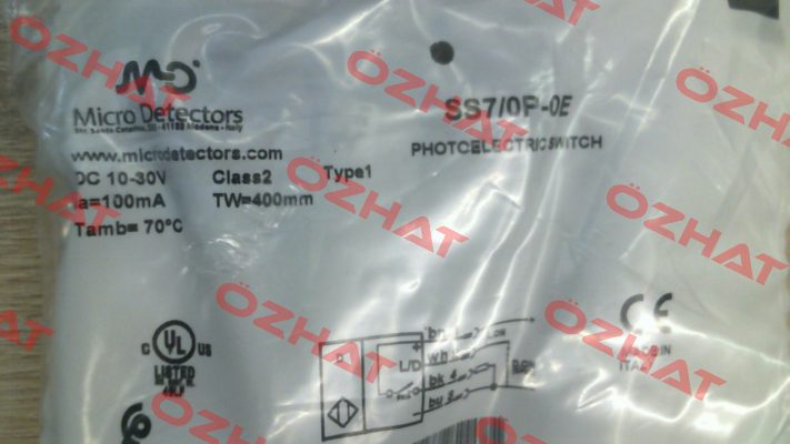 SS7/0P-0E Micro Detectors / Diell (now Datasensing)