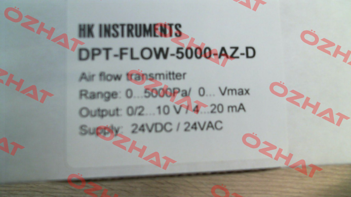 DPT Flow-5000-AZ-D HK INSTRUMENTS