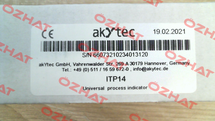 Nr. 66073 Type ITP14 AkYtec