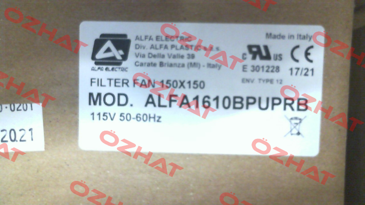 ALFA 1610 BPUPRB Alfa Electric