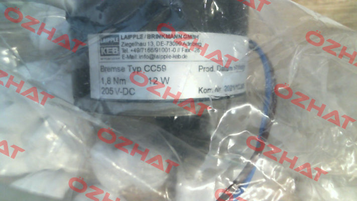 Typ CC59 B.Brake s.r.l.