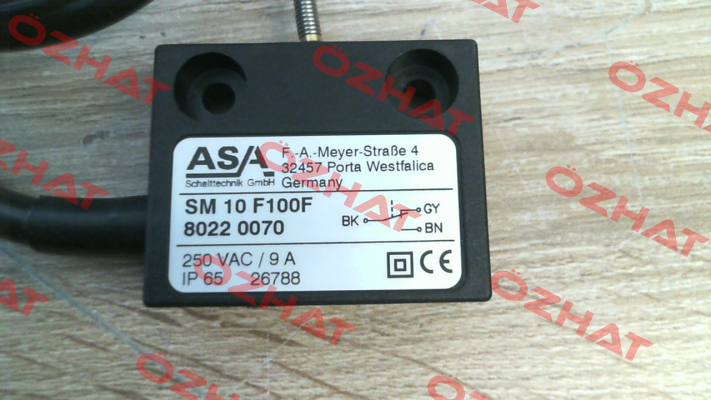 SM 10 F100F ASA Schalttechnik