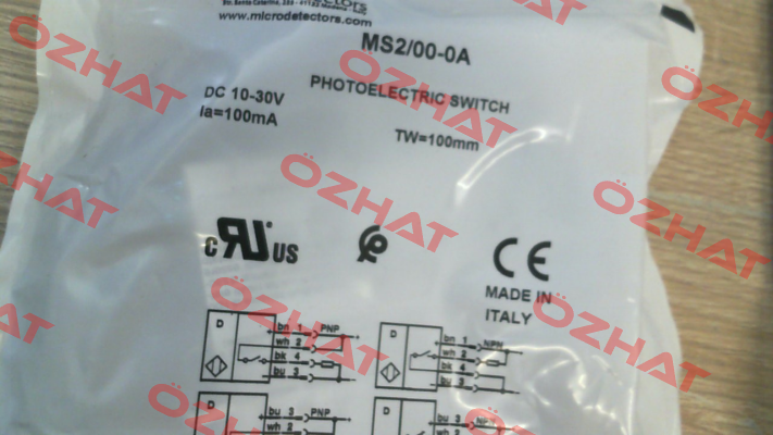 MS2/00-0A Micro Detectors / Diell (now Datasensing)