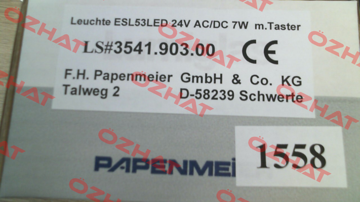 Typ ESL53-LED-B Lumistar