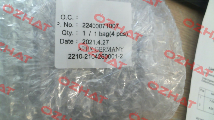22400071007 Apex Dynamics