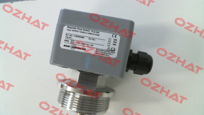 APRV2"-VUUU-L1.050/12-V44A  / Item No. 46985310 Bestobell Mobrey