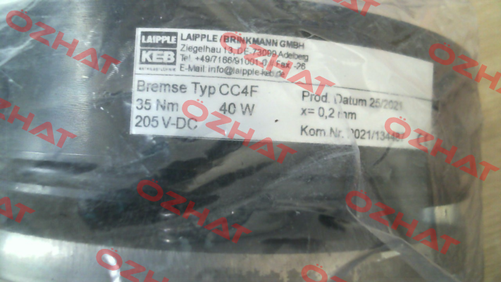 Typ CC4F B.Brake s.r.l.