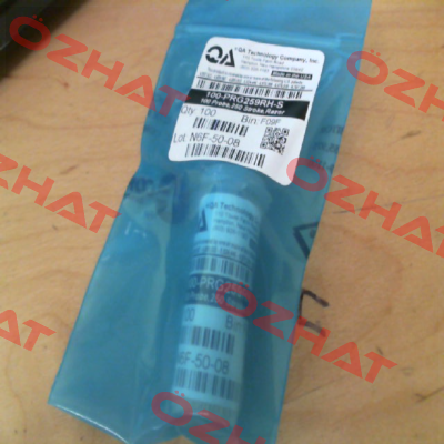100-PRG259RH-S QA Tech