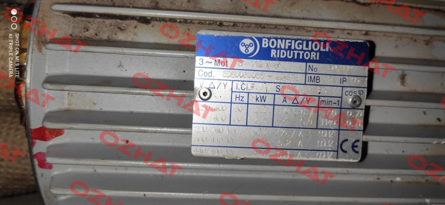 BN112M6 B5 E3 Bonfiglioli