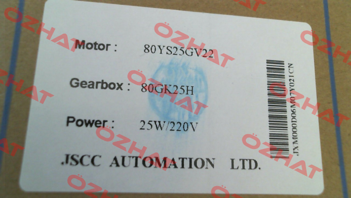 80GK25H JSCC AUTOMATION CO., LTD.