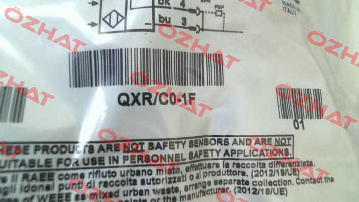 QXR/C0-1F Micro Detectors / Diell (now Datasensing)
