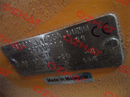 Type: ES1600.M1A05A.00N0  Elomatic