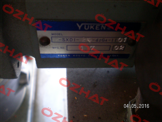 SXD1-24-D2G4-11  Yuken