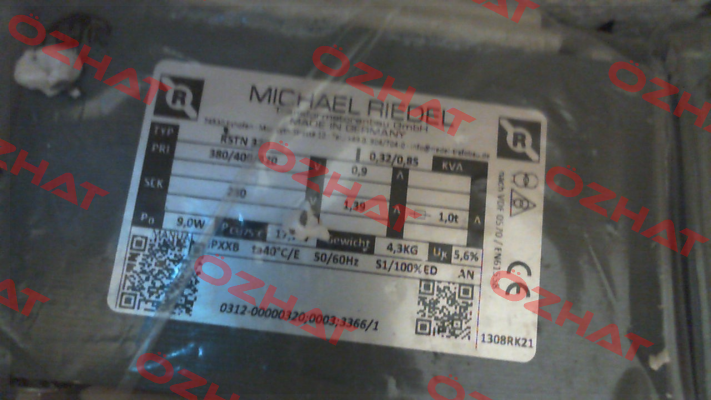 RSTN 320 Michael Riedel Transformatorenbau
