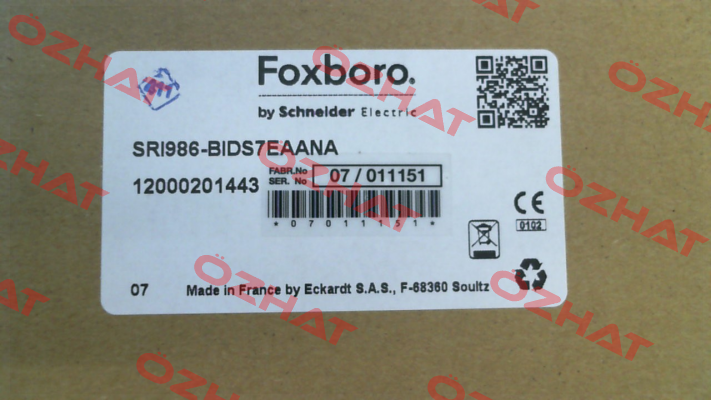 SRI986-BIDS7EAANA Foxboro