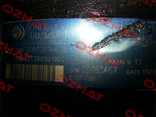 705T2F3HC1E13AUD.1T (OEM) Bonfiglioli