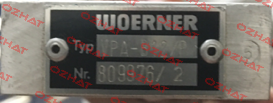 VPA-B/12/0/W/0/20/20/20/20/20/20/20P  Woerner