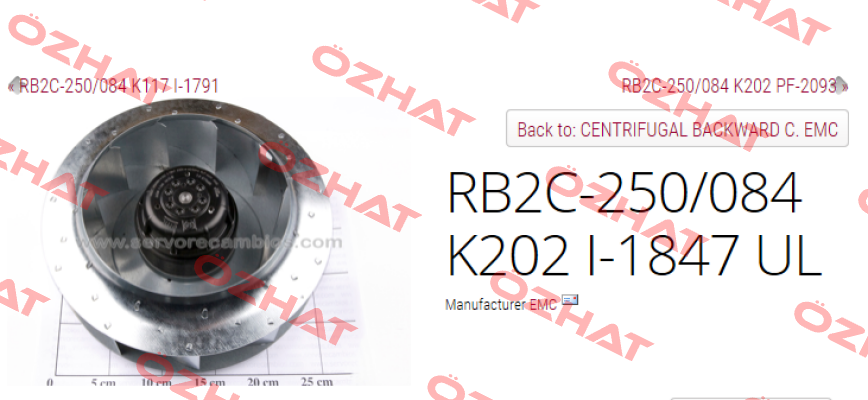 RB2C-250/084 K202 I-1847 UL Emc