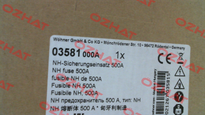 03581 Wöhner