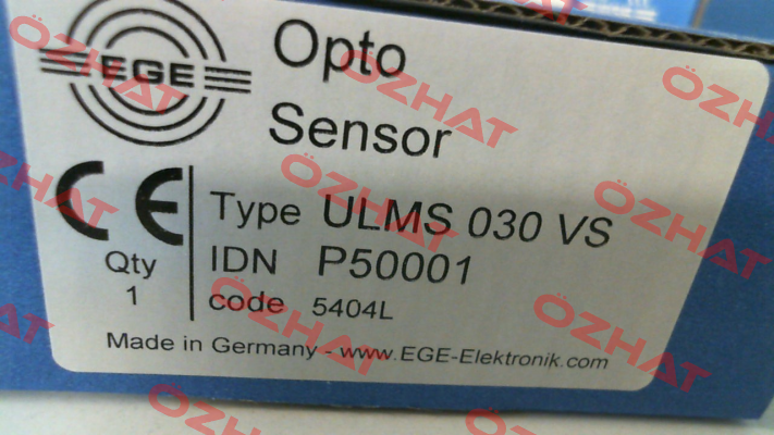 p/n: P50001, Type: ULMS 030 VS Ege