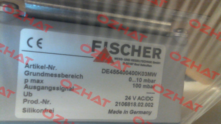 DE455400400K03MW Fischer