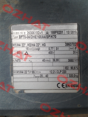 DHE16XA4/BF70-04 Bauer