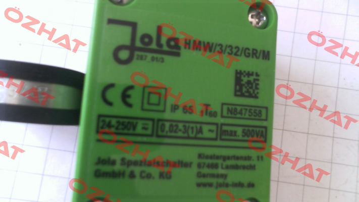 HMW/3/32/GR/M Jola