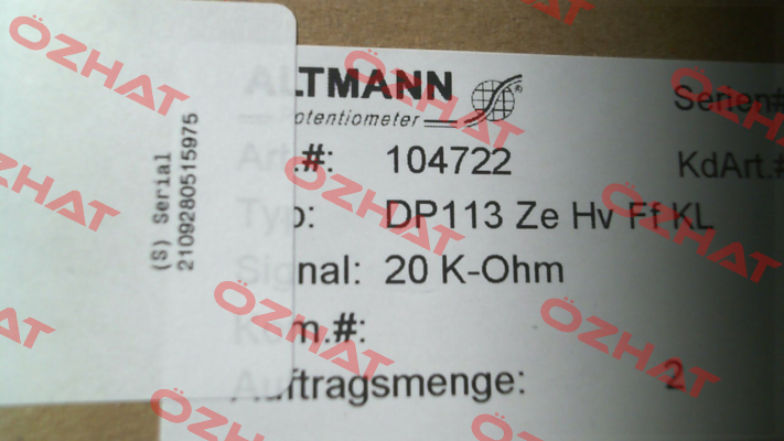 104722 ALTMANN