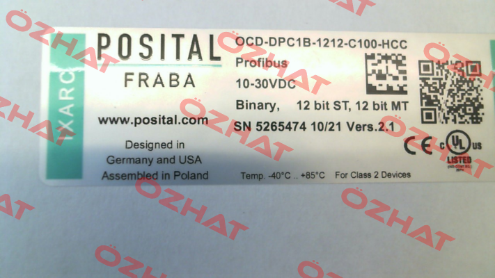 OCD-DPC1B-1212-C100-HCC Fraba