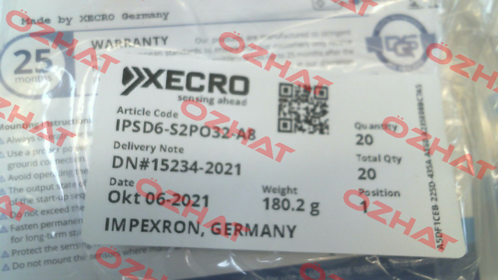 IPSD6-S2PO32-A8 Xecro
