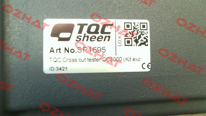 Type CC3000 (old P/N SP1681-new P/N SP1695) TQC
