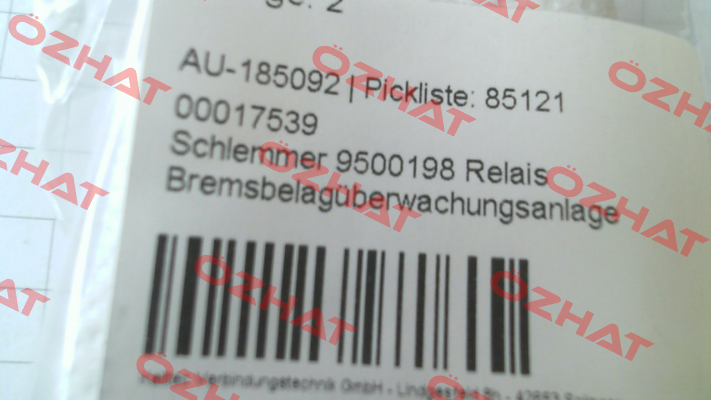 9500198 Schlemmer