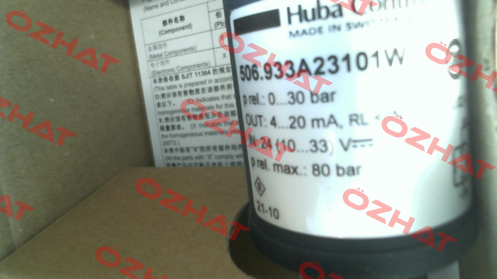 506.933A23101W Huba Control