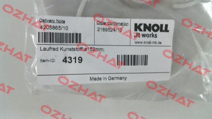 TG 40 / 4319 KNOLL