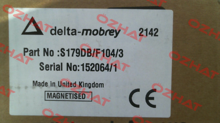 S174DB/F104/3 Bestobell Mobrey