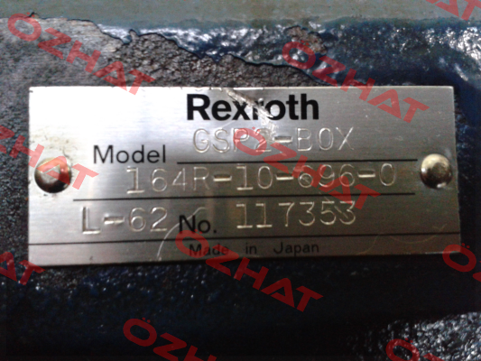 GSP2-BOX 164R-10-696-0 L-62 OEM/customized  Rexroth
